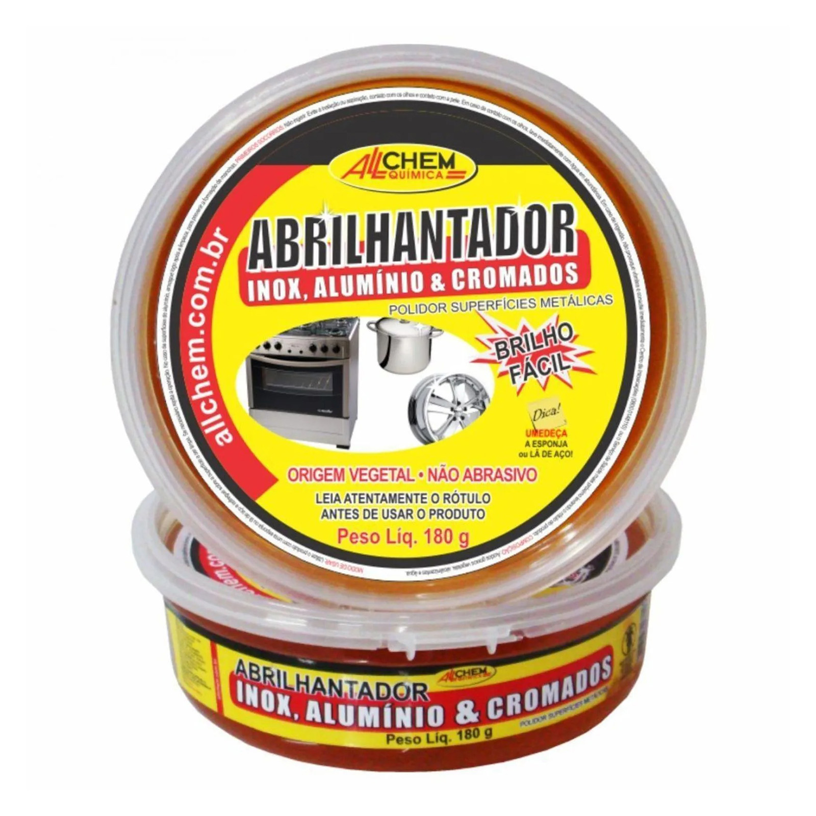 ABRILHANTADOR INOX ALLCHEM 180G