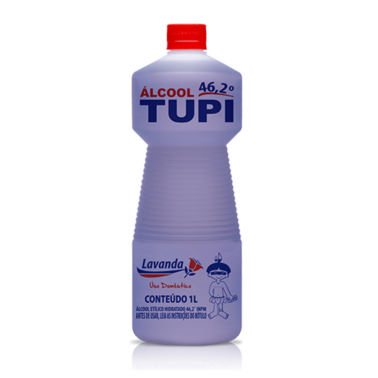 ALCOOL LIQ TUPI 46,2º INPM LAVANDA 1L