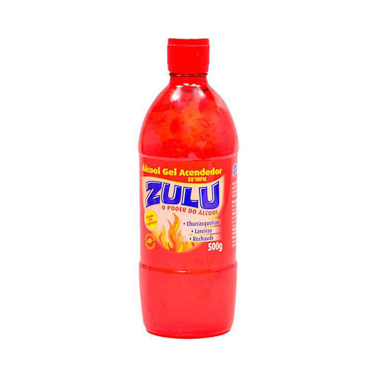 ALCOOL GEL ACENDEDOR ZULU 500G