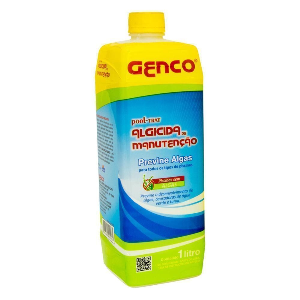 ALGICIDA MANUTENÇÃO GENCO 1 LT