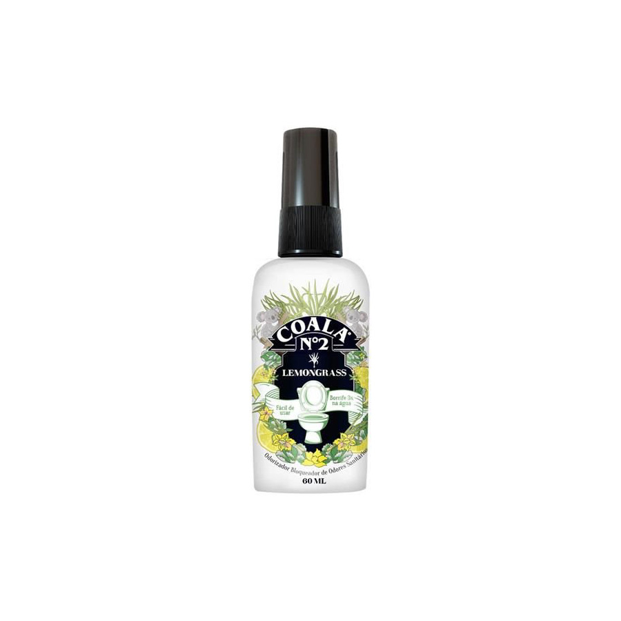 BLOQUEADOR DE ODORES LEMONGRASS 60ML - COALA