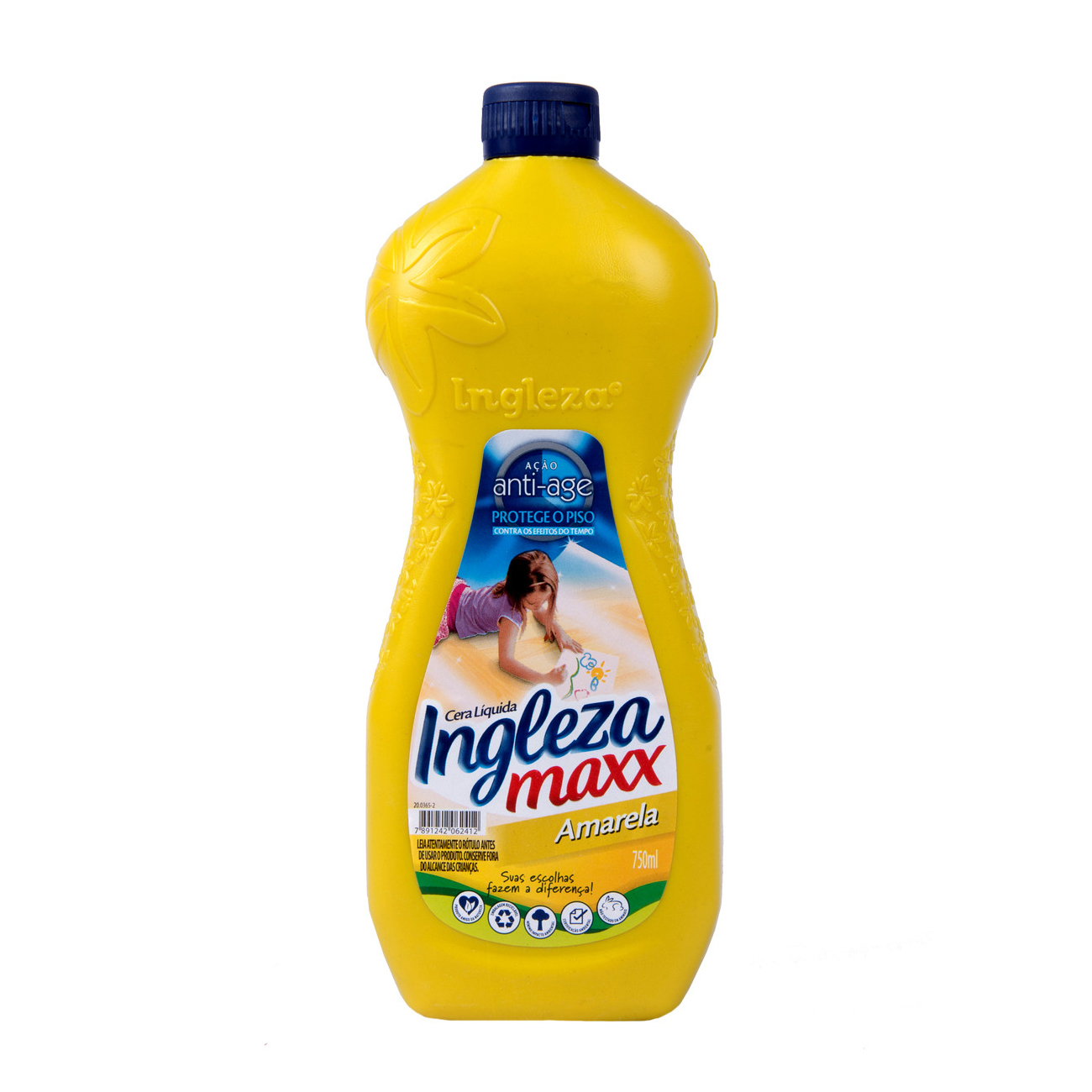 CERA LIQ MAX AMARELA 750ML