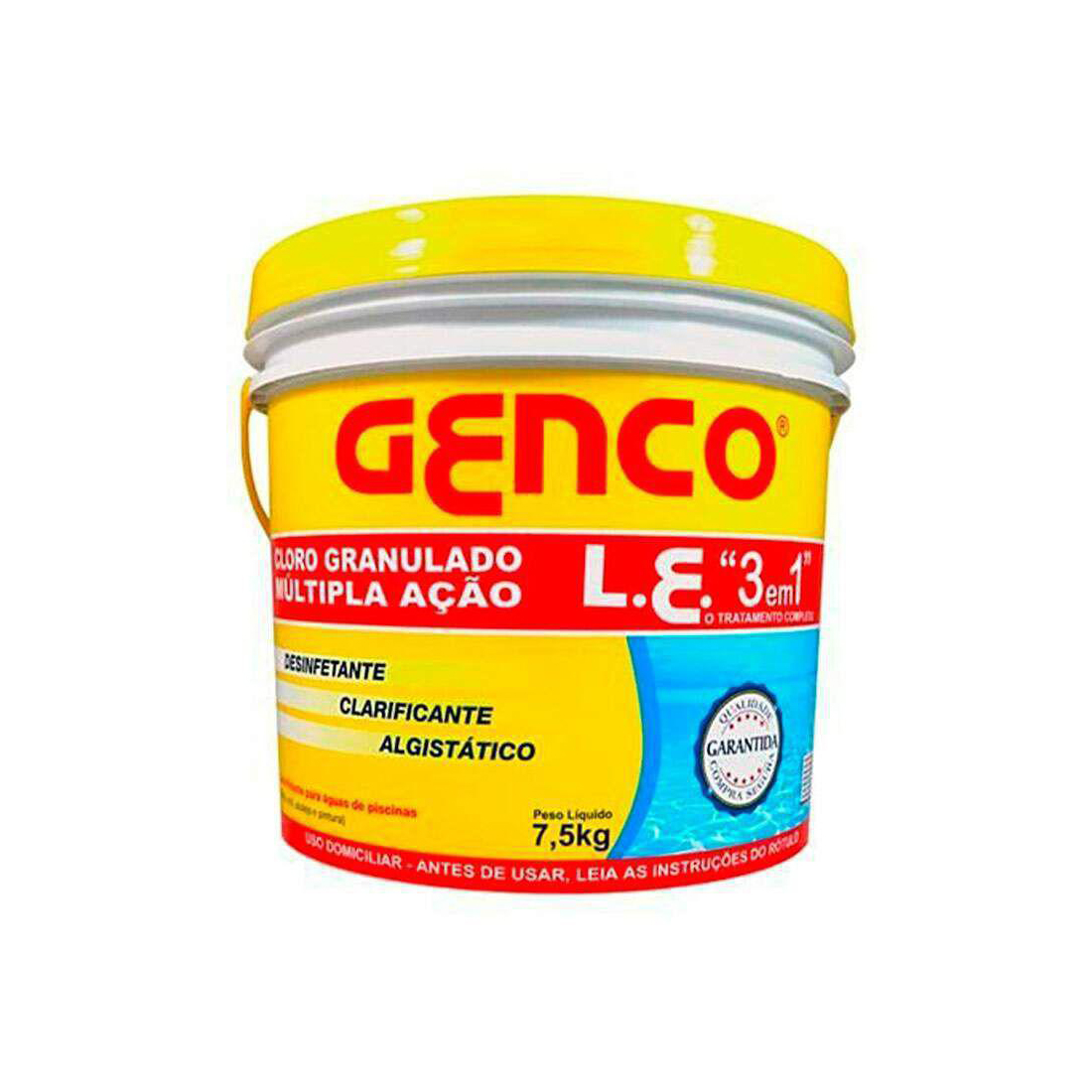 CLORO GENCO 3X1 - 7,5 KG