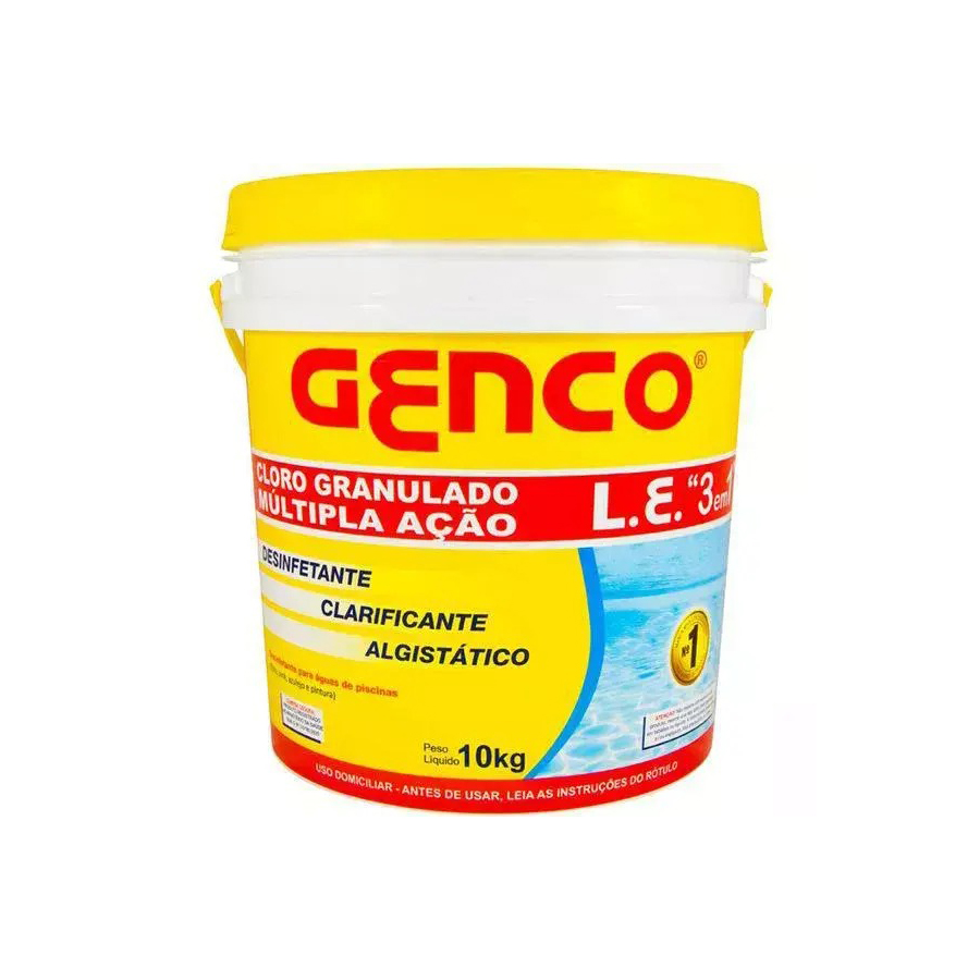 CLORO GRANULADO 3X1 GENCO 1KG