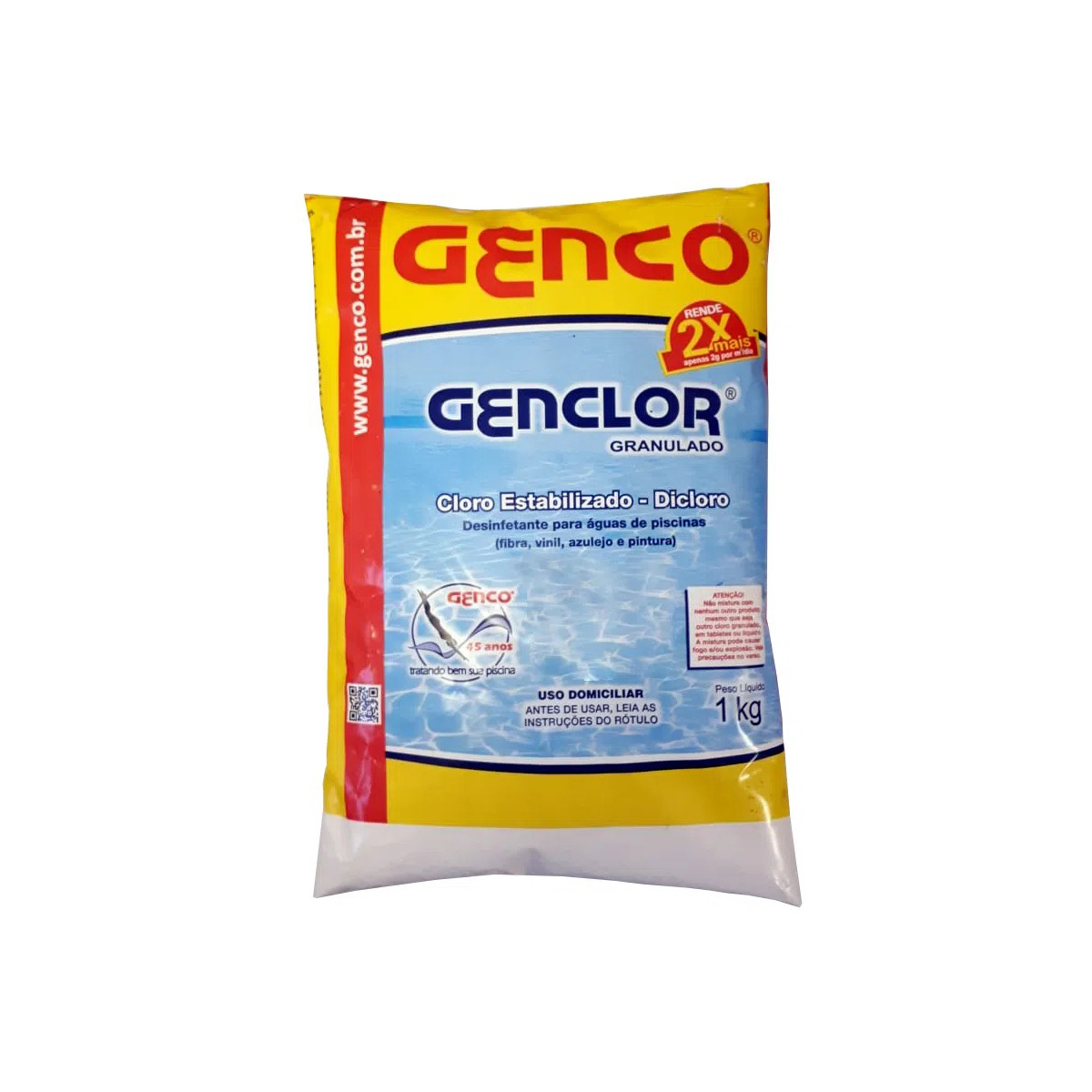 GENCLOR GRANULADO CLORO ESTABILIZADOR 1K