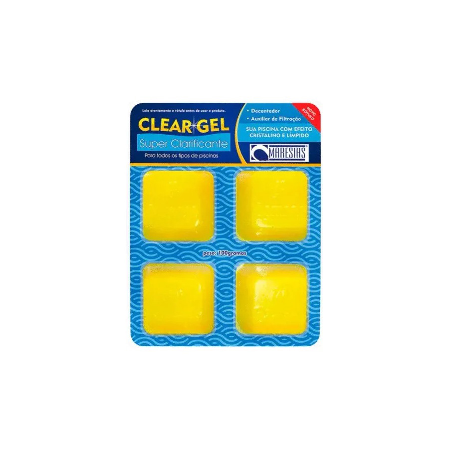 PASTILHA SUPER CLARIFICANTE CLEAR GEL C/ 4