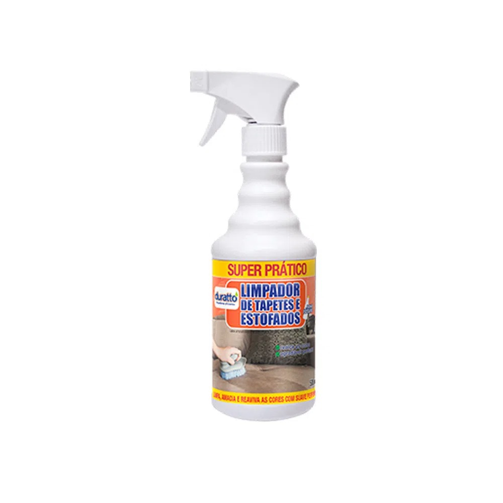 LIMPADOR DE TAPETES E ESTOFADOS SPRAY 500ML DURATTO