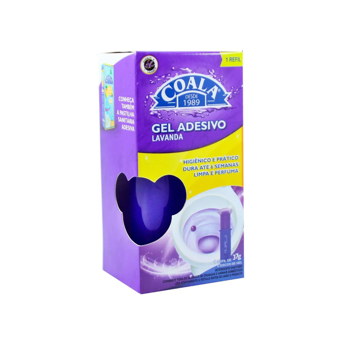 REFIL GEL ADESIVO LAVANDA COALA