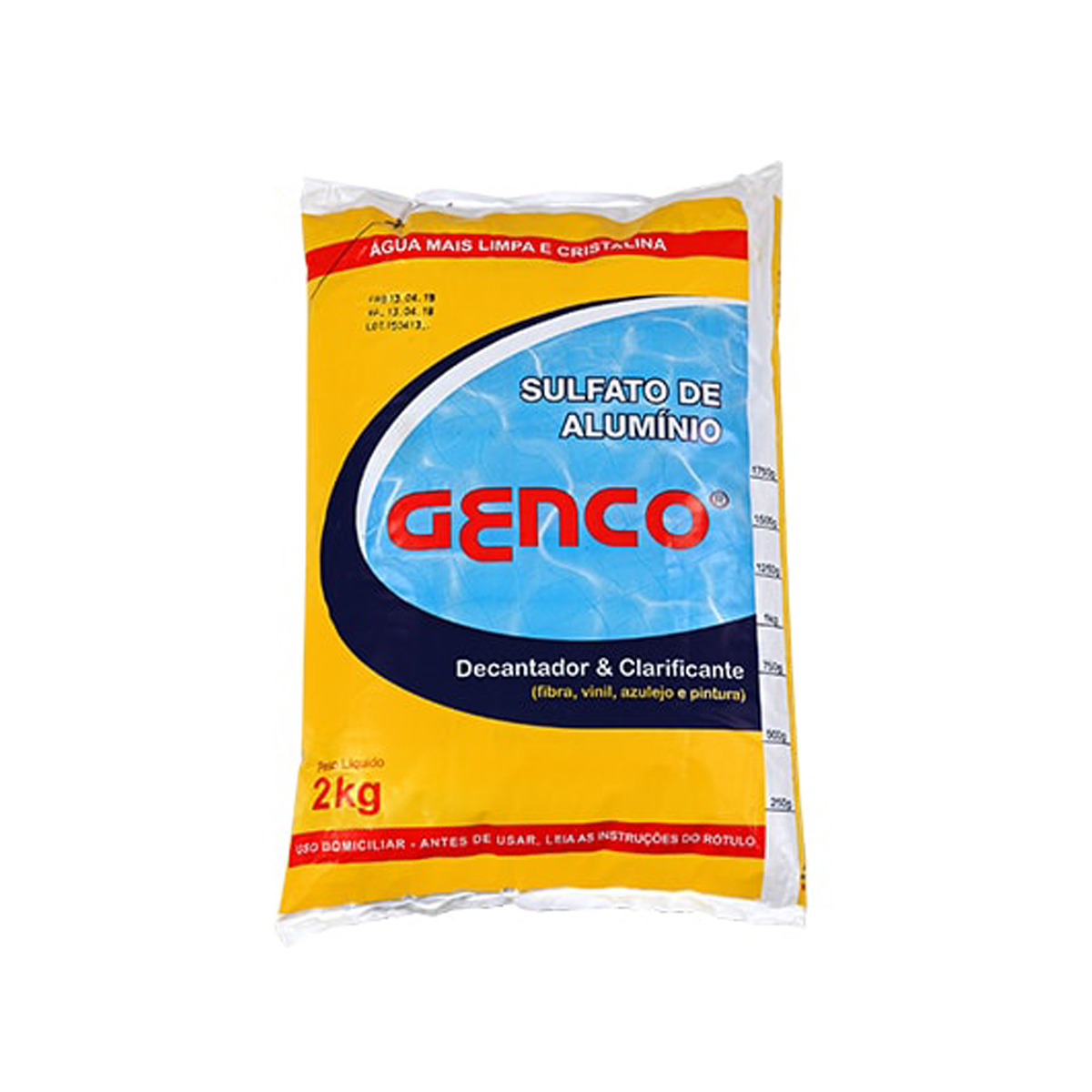 SULFATO DE ALUMINIO GENCO 2KG